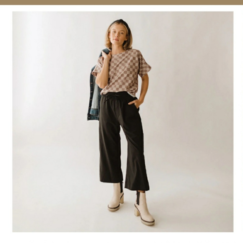 Audrey Wide Leg Pants XS Black